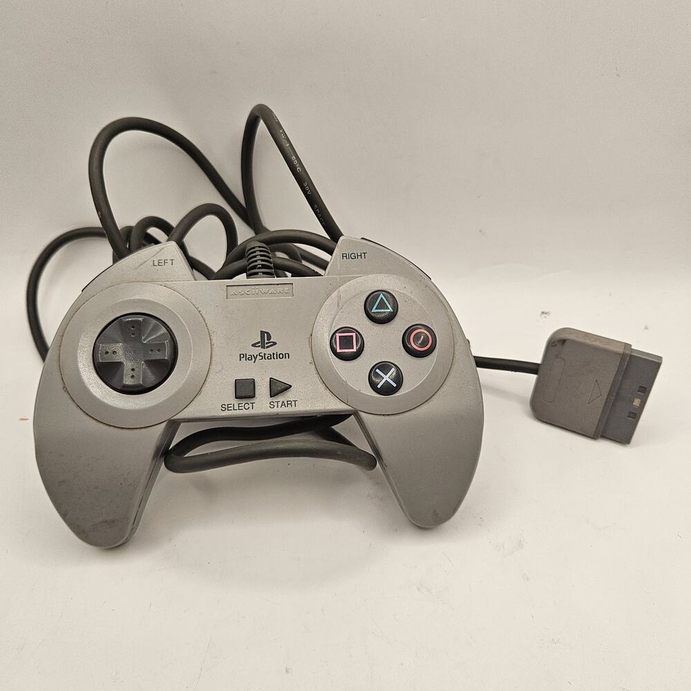 Sony Playstation 1 Controller PS1 8100 ASCII Control Pad TESTED